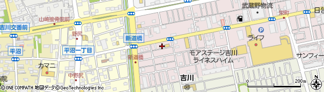 埼玉県吉川市栄町723周辺の地図