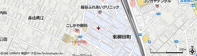 埼玉県越谷市赤山本町12周辺の地図