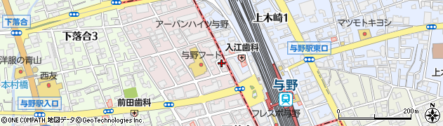 埼玉県さいたま市中央区下落合1031周辺の地図