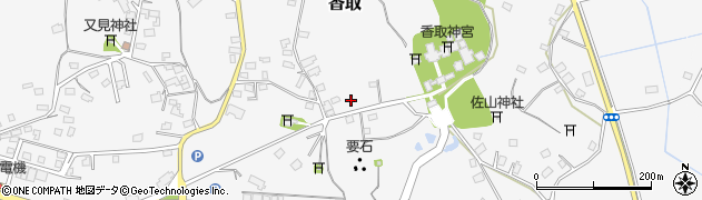 千葉県香取市香取1662周辺の地図