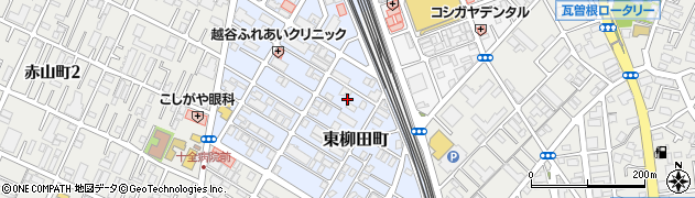 埼玉県越谷市東柳田町3周辺の地図