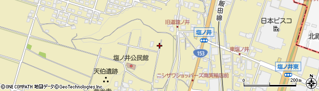 長野県上伊那郡南箕輪村641-1周辺の地図