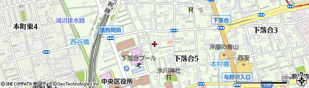 東京日語学院周辺の地図