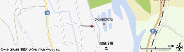 岐阜県下呂市萩原町羽根2119周辺の地図