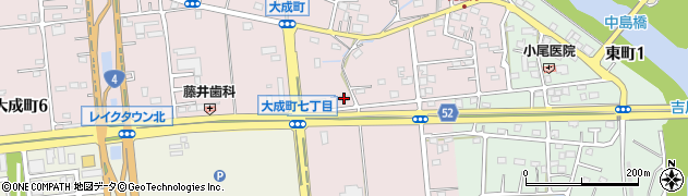 橋本家本店周辺の地図