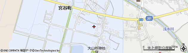福井県越前市宮谷町周辺の地図