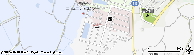 成城台周辺の地図