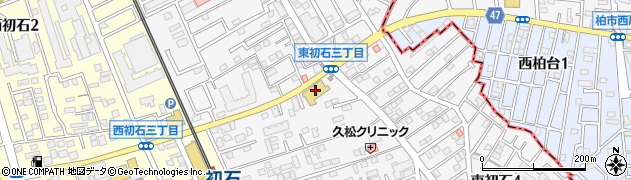 ダイソーマルエツ初石店周辺の地図