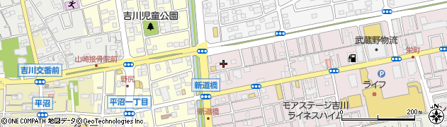 埼玉県吉川市栄町680周辺の地図