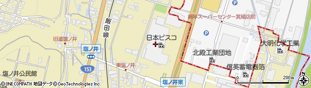 株式会社日本ピスコ　伊那第三工場加工技術課周辺の地図