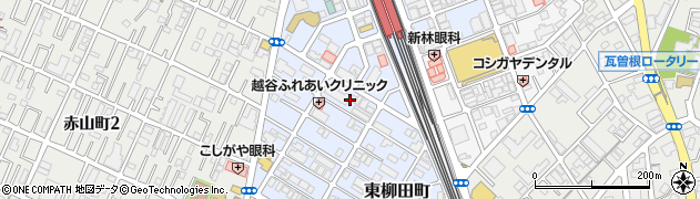 埼玉県越谷市赤山本町9周辺の地図