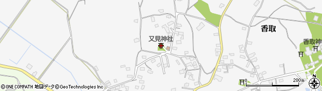 千葉県香取市香取1480周辺の地図
