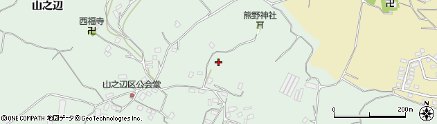 千葉県香取市山之辺周辺の地図