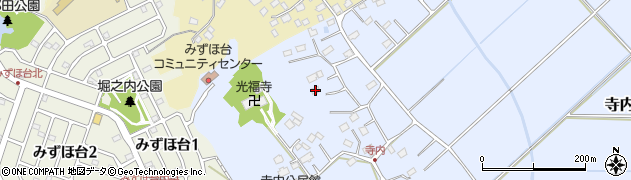 千葉県香取市寺内439周辺の地図