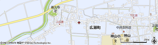 松本整骨院周辺の地図