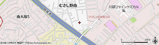 埼玉県川越市むさし野南31周辺の地図
