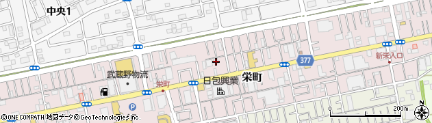埼玉県吉川市栄町1394周辺の地図