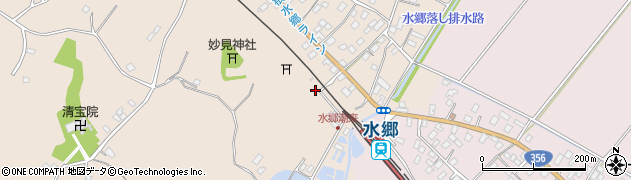 千葉県香取市大倉586周辺の地図