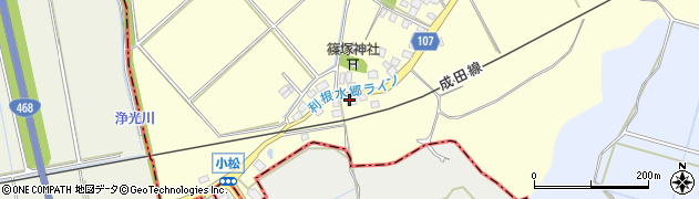 山口竹材店周辺の地図