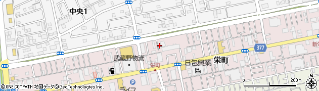 埼玉県吉川市栄町1370周辺の地図