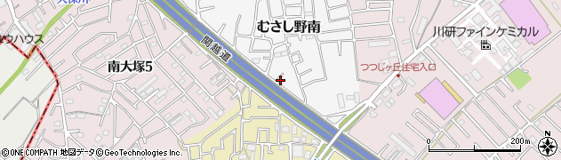 埼玉県川越市むさし野南26周辺の地図