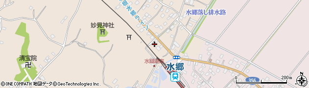 千葉県香取市大倉708周辺の地図