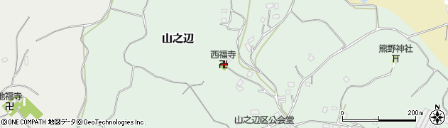 千葉県香取市山之辺606周辺の地図
