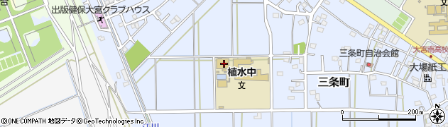 埼玉県さいたま市西区三条町498周辺の地図