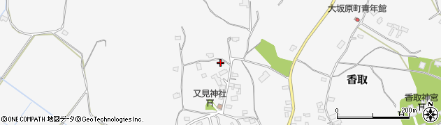 千葉県香取市香取1476周辺の地図