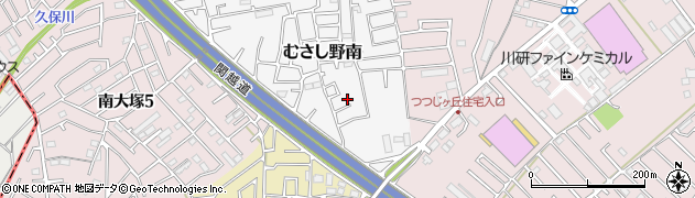 埼玉県川越市むさし野南29-28周辺の地図