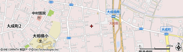 埼玉県越谷市大成町6丁目周辺の地図