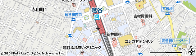 埼玉県越谷市赤山本町21周辺の地図
