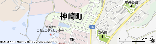 千葉県神崎町（香取郡）藤の台周辺の地図