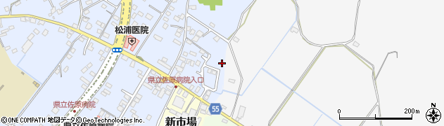 仁井宿東公園周辺の地図
