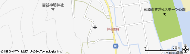 岐阜県下呂市萩原町羽根1549周辺の地図