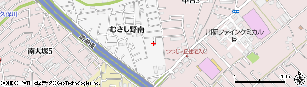 埼玉県川越市むさし野南30-9周辺の地図