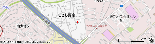 埼玉県川越市むさし野南30-2周辺の地図