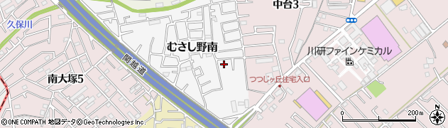 埼玉県川越市むさし野南30-3周辺の地図