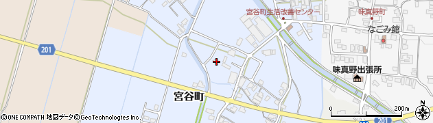 福井県越前市宮谷町52周辺の地図