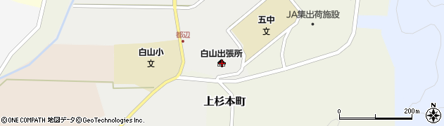 福井県越前市都辺町36周辺の地図