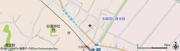 千葉県香取市大倉624周辺の地図