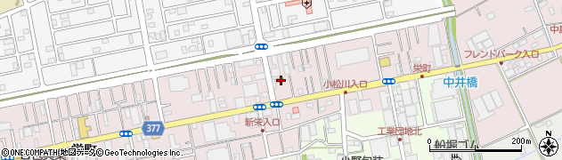 埼玉県吉川市栄町1509周辺の地図