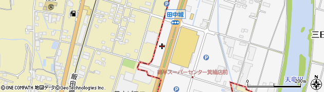 松屋 箕輪町店周辺の地図