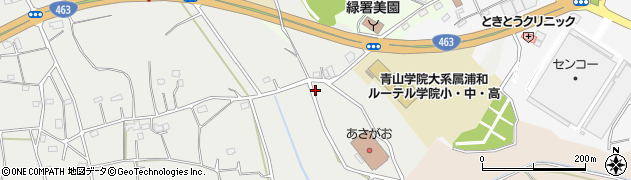 埼玉県さいたま市緑区大崎3384周辺の地図