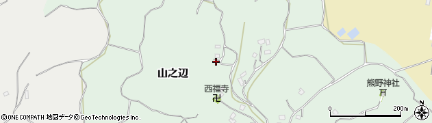 千葉県香取市山之辺614周辺の地図