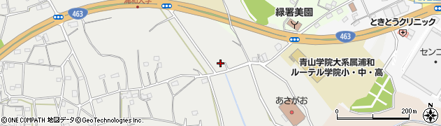埼玉県さいたま市緑区大崎3481周辺の地図