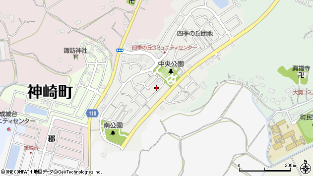 〒289-0204 千葉県香取郡神崎町四季の丘の地図