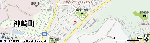 千葉県神崎町（香取郡）四季の丘周辺の地図