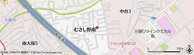 埼玉県川越市むさし野南9-9周辺の地図