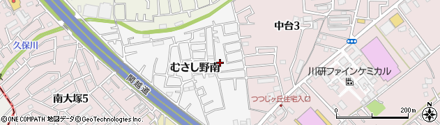 埼玉県川越市むさし野南9-10周辺の地図